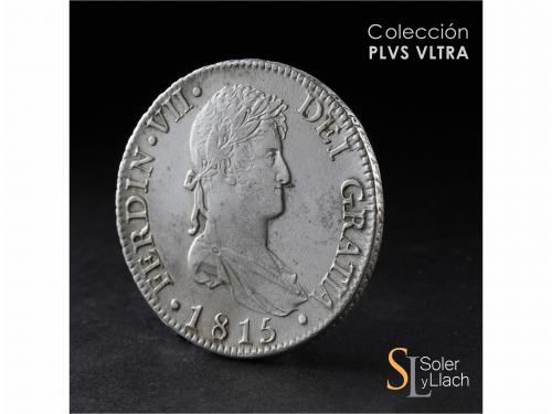FERNANDO VII. 8 Reales. 1815. MADRID. G.J. 26,78 grs. Varian
