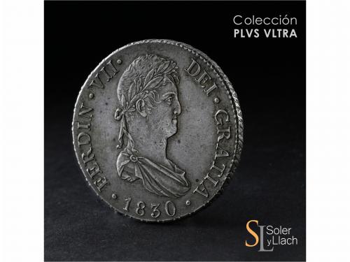 FERNANDO VII. 8 Reales. 1830. MADRID. A.J. 26,86 grs. El mej