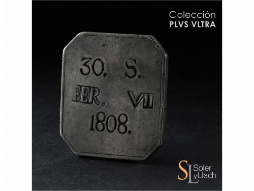 FERNANDO VII. 30 Sous. 1808. MALLORCA. 26,69 grs. Cospel oct