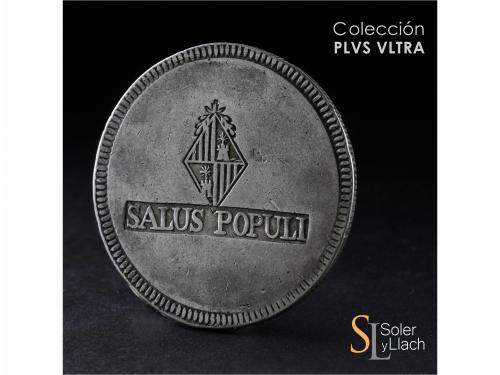 FERNANDO VII. 30 Sous. 1821. MALLORCA. 26,46 grs. SALUS POPU