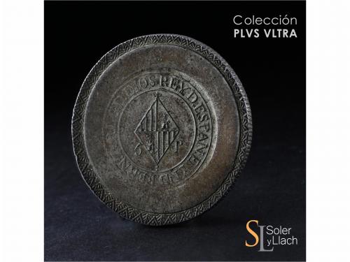 FERNANDO VII. 5 Pesetas. 1823. MALLORCA. 27,06 grs. Final de