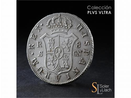 FERNANDO VII. 8 Reales. 1808. SEVILLA. C.N. 27,11 grs. Brill