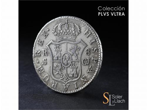 FERNANDO VII. 8 Reales. 1815. SEVILLA. C.J. 26,98 grs. Rayit