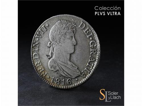 FERNANDO VII. 8 Reales. 1816. SEVILLA. C.J. 27,05 grs. Acuña