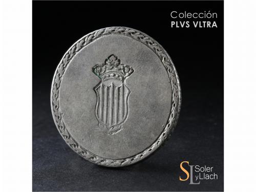 FERNANDO VII. 5 Pesetas. 1809. TARRAGONA. 26,38 grs. Cero de