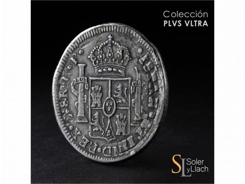 FERNANDO VII. 8 Reales. 1816. CHIHUAHUA. R.P. 29,13 grs. Pát