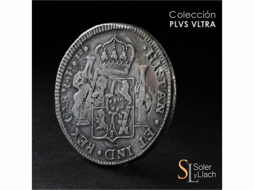 FERNANDO VII. 8 Reales. 1818. CHIHUAHUA. R.P. 25,95 grs. Pát