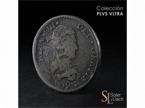 FERNANDO VII. 8 Reales. 1819. CHIHUAHUA. R.P. 26,43 grs. Acu