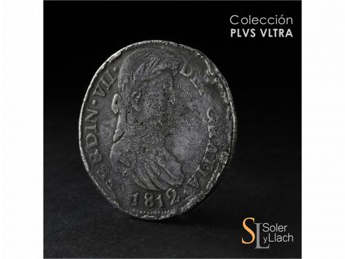 FERNANDO VII. 8 Reales. 1812. DURANGO. R.M. 27,57 grs. Busto