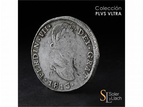 FERNANDO VII. 8 Reales. 1813. DURANGO. R.M. 27,12 grs. Acuña