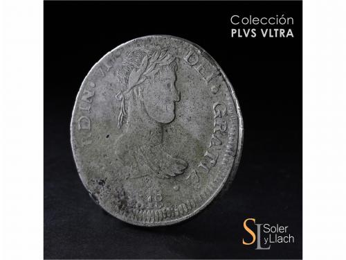 FERNANDO VII. 8 Reales. 1818. DURANGO. C.G. 25,99 grs. Acuña