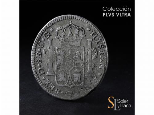 FERNANDO VII. 8 Reales. 1818. DURANGO. C.G. 25,99 grs. Acuña
