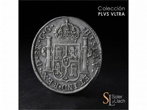 FERNANDO VII. 8 Reales. 1821. DURANGO. C.G. 27,02 grs. Segun