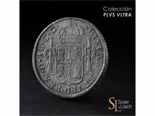 FERNANDO VII. 8 Reales. 1822. DURANGO. C.G. 26,77 grs. Segun