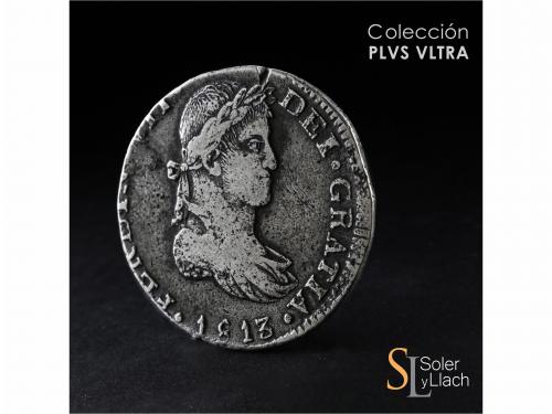 FERNANDO VII. 8 Reales. 1813/2. GUADALAJARA. M.R. 26,65 grs.