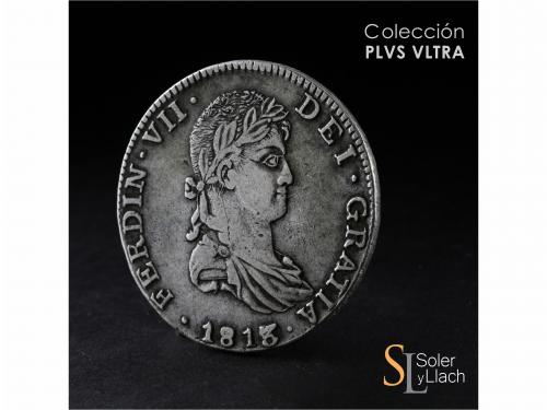 FERNANDO VII. 8 Reales. 1813/2. GUADALAJARA. M.R. 26,60 grs.