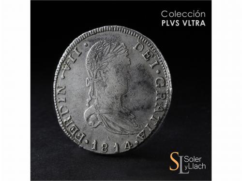 FERNANDO VII. 8 Reales. 1814. GUADALAJARA. M.R. 27,00 grs. S