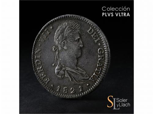FERNANDO VII. 8 Reales. 1821/22. GUADALAJARA. F.S. 26,93 grs