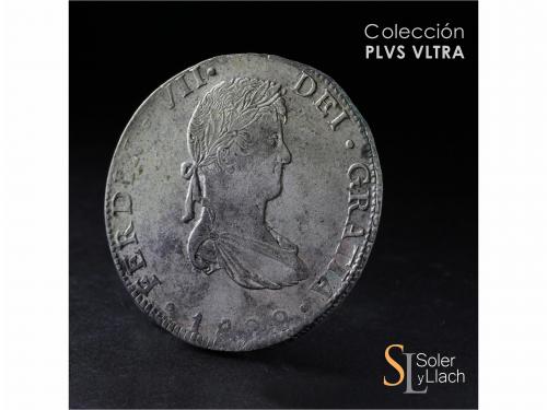 FERNANDO VII. 8 Reales. 1822. GUANAJUATO. J.M. 26,76 grs. Ac