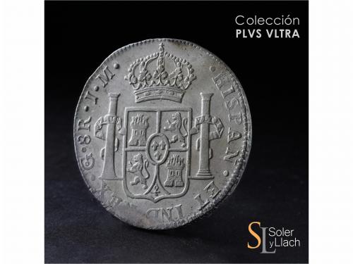 FERNANDO VII. 8 Reales. 1822. GUANAJUATO. J.M. 26,76 grs. Ac