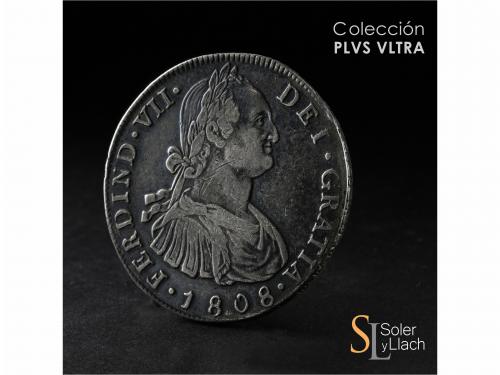 FERNANDO VII. 8 Reales. 1808. GUATEMALA. M. 26,08 grs. Busto