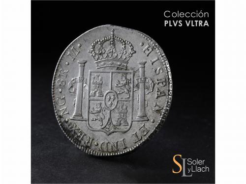 FERNANDO VII. 8 Reales. 1809. GUATEMALA. M. 26,84 grs. Busto