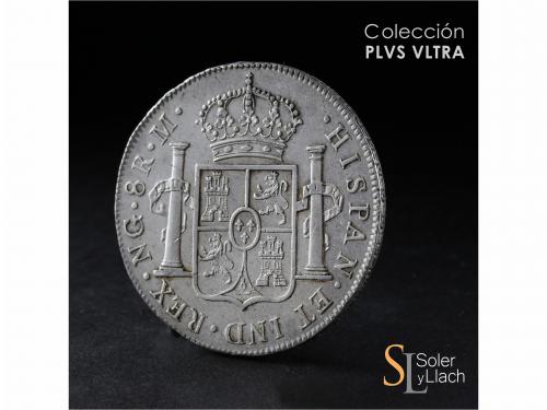 FERNANDO VII. 8 Reales. 1810. GUATEMALA. M. 26,88 grs. Busto