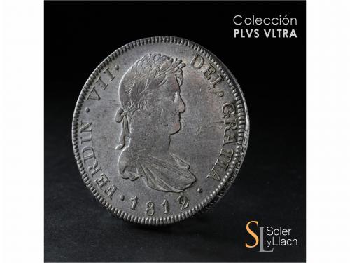 FERNANDO VII. 8 Reales. 1812. GUATEMALA. M. 26,86 grs. Rayit
