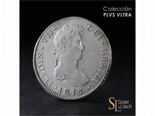 FERNANDO VII. 8 Reales. 1813. GUATEMALA. M. 27,00 grs. Brill