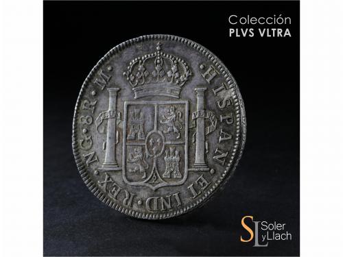 FERNANDO VII. 8 Reales. 1814. GUATEMALA. M. 26,99 grs. Pátin