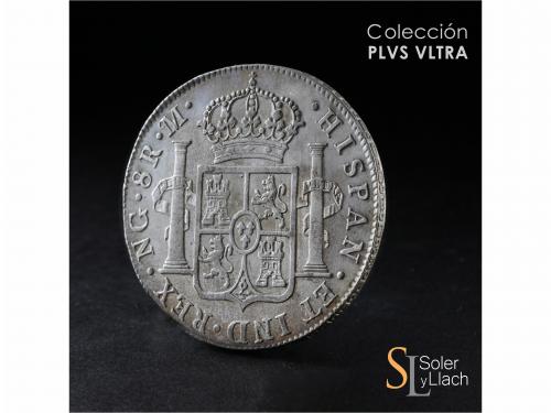 FERNANDO VII. 8 Reales. 1819. GUATEMALA. M. 26,98 grs. Pátin
