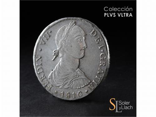FERNANDO VII. 8 Reales. 1810. LIMA. J.P. 27,61 grs. Busto in