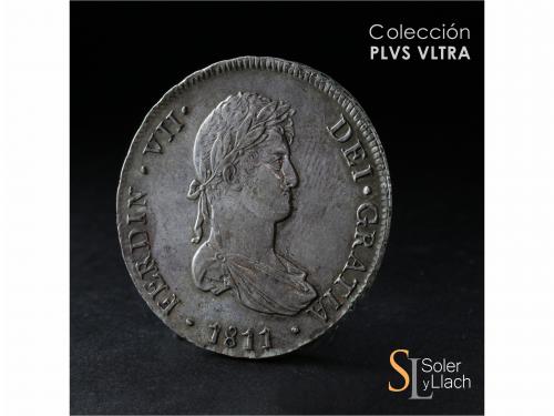 FERNANDO VII. 8 Reales. 1811. LIMA. J.P. 26,88 grs. Busto la