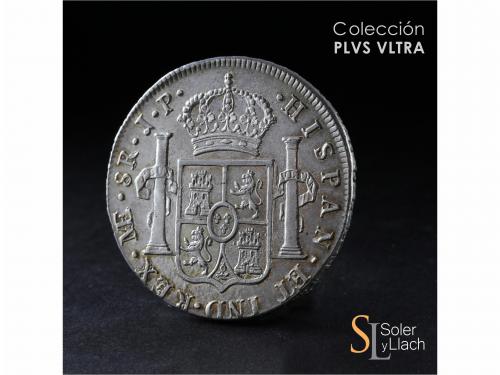 FERNANDO VII. 8 Reales. 1813. LIMA. J.P. 26,31 grs. Pátina y