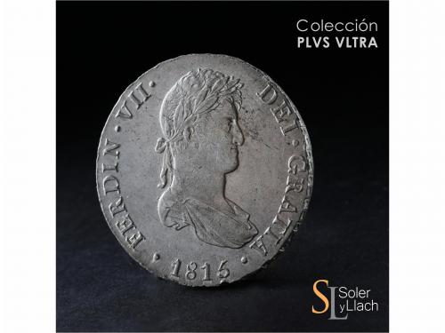 FERNANDO VII. 8 Reales. 1815. LIMA. J.P. 26,68 grs. SC. / Un