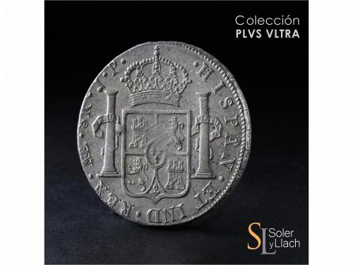 FERNANDO VII. 8 Reales. 1815. LIMA. J.P. 26,68 grs. SC. / Un
