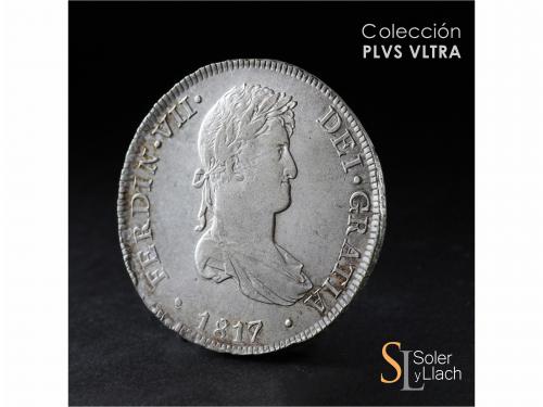 FERNANDO VII. 8 Reales. 1817. LIMA. J.P. 26,80 grs. Acuñació