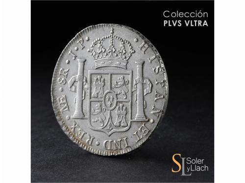 FERNANDO VII. 8 Reales. 1821. LIMA. J.P. 27,19 grs. Brillo o