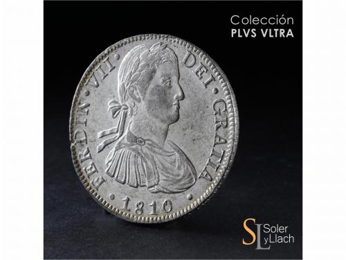 FERNANDO VII. 8 Reales. 1810. MÉXICO. H.J. 26,84 grs. Pleno 