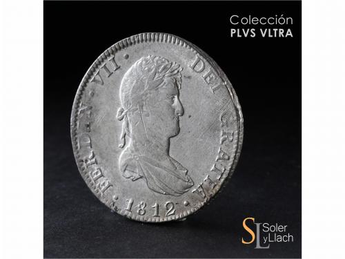 FERNANDO VII. 8 Reales. 1812. MÉXICO. H.J. 26,85 grs. Limpia