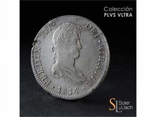 FERNANDO VII. 8 Reales. 1814/3. MÉXICO. H.J. 26,85 grs. Poco