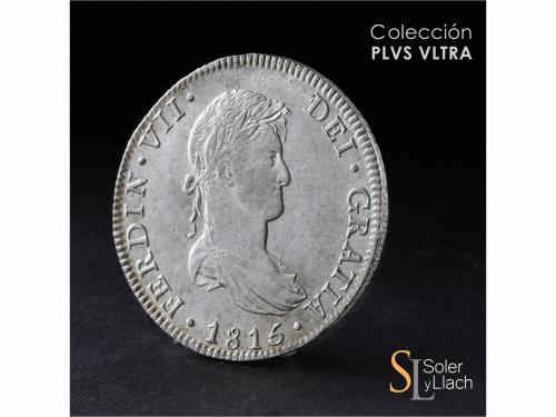 FERNANDO VII. 8 Reales. 1815. MÉXICO. J.J. 26,98 grs. Pleno 