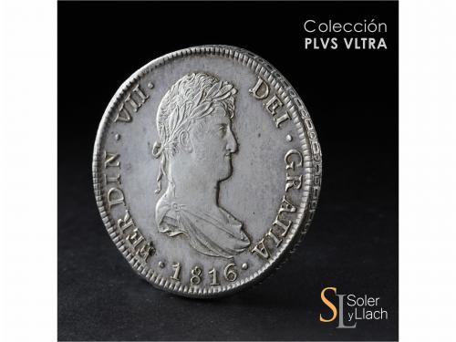 FERNANDO VII. 8 Reales. 1816/5. MÉXICO. J.J. 26,91 grs. Plen