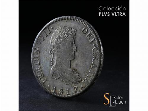 FERNANDO VII. 8 Reales. 1817. MÉXICO. J.J. 26,88 grs. Bonita