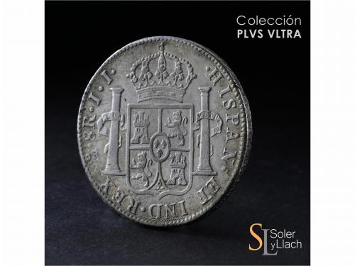 FERNANDO VII. 8 Reales. 1819. MÉXICO. J.J. 26,91 grs. Pátina