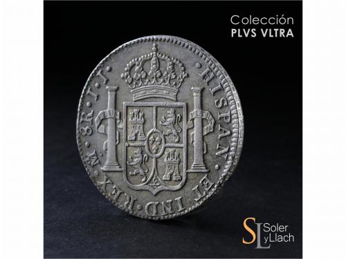 FERNANDO VII. 8 Reales. 1821. MÉXICO. J.J. 26,89 grs. Rayas 