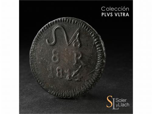 FERNANDO VII. 8 Reales. 1814. OAXACA. Rev.: SUD / OXA. 23,33