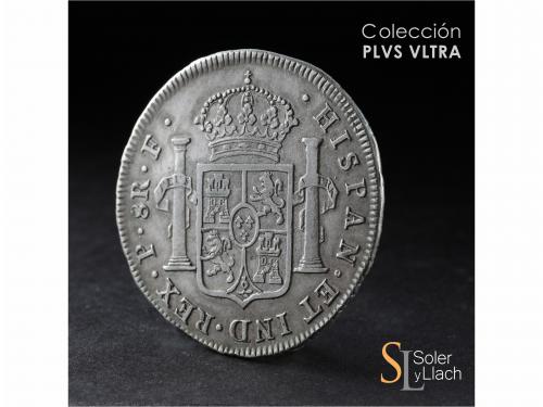 FERNANDO VII. 8 Reales. 1816/4. POPAYÁN. F. 26,81 grs. Busto