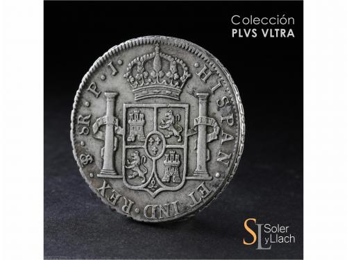 FERNANDO VII. 8 Reales. 1813. POTOSÍ. P.J. 26,82 grs. ERROR 