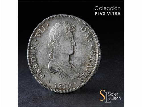 FERNANDO VII. 8 Reales. 1814. POTOSÍ. P.J. 26,89 grs. Bonita